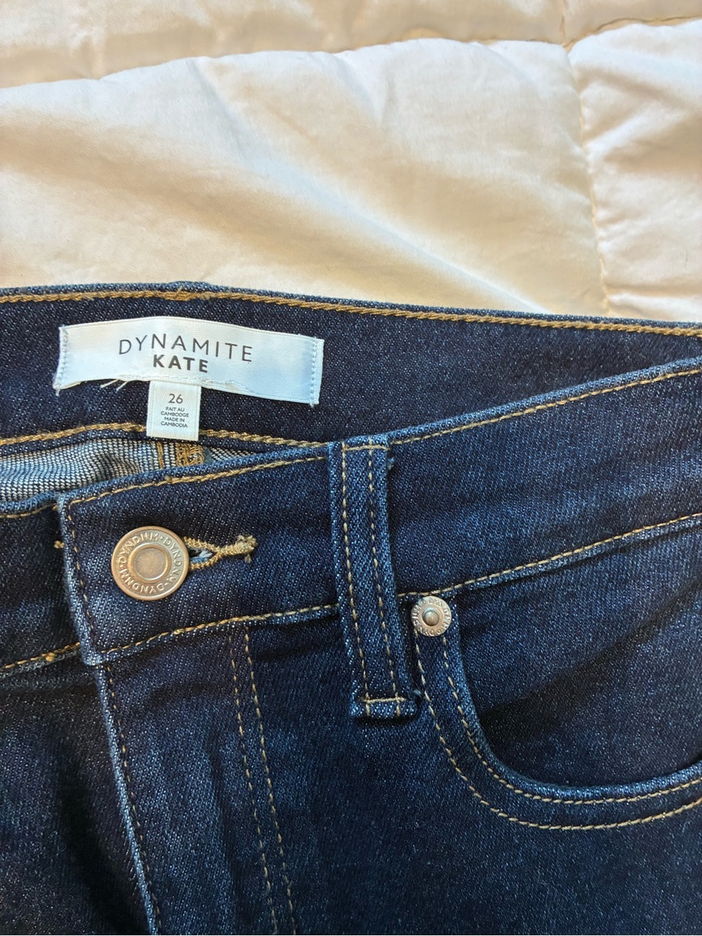 Dynamite Kate Indigo Skinny Jeans